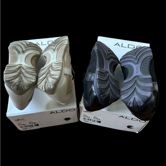 ALDO (2 pairs) slip on sneakers! Gently worn. Comes with boxes - Picture 4 of 4